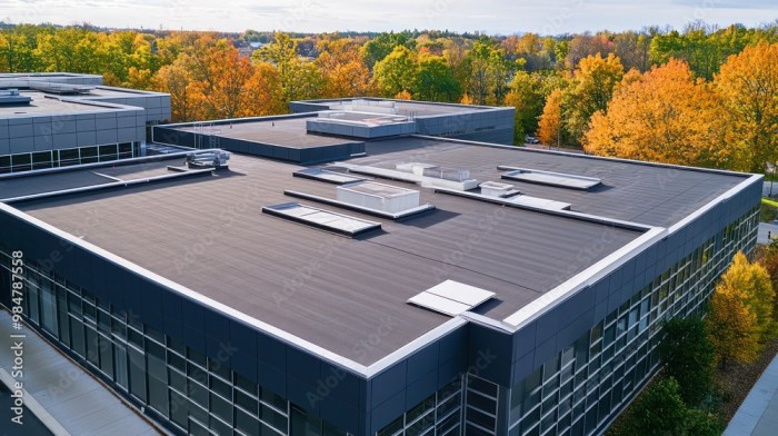 Office building roofing services
