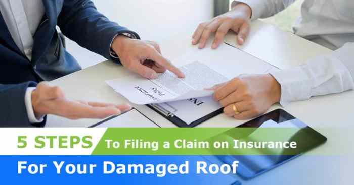 Roof Damage Insurance Claim - 5 Steps To Filing One