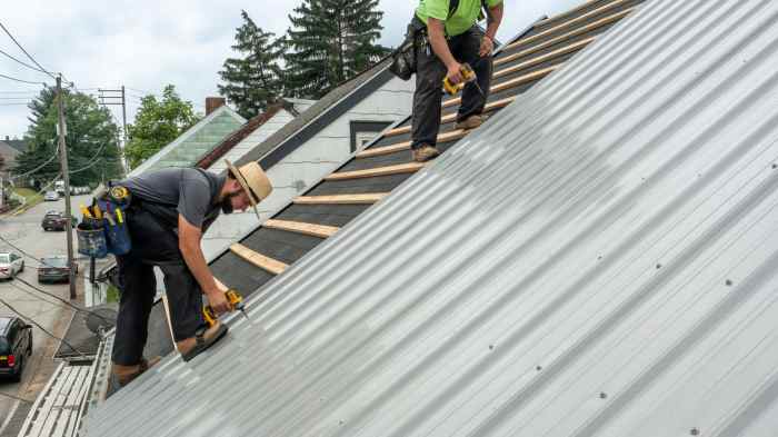 Metal roofing installation quote