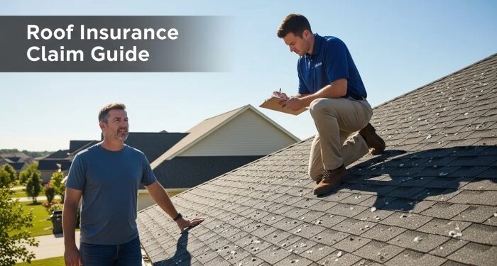 Roof Insurance Claim Guide After Storm or Hail Damage