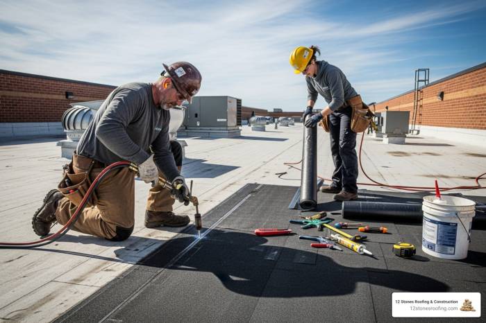 Commercial Roof Repair: Your Guide to Hiring the Right Crew - 12 Stones ...