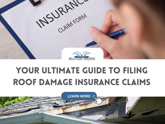 Roof Damage Insurance Claims Guide | Billy Goat Roofing