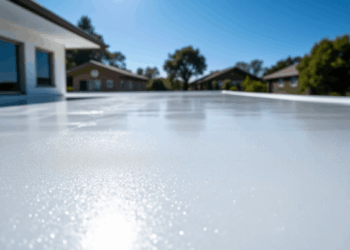 Water Based Paint Heat Reflective Roof Coating Service at ₹ 45/square ...