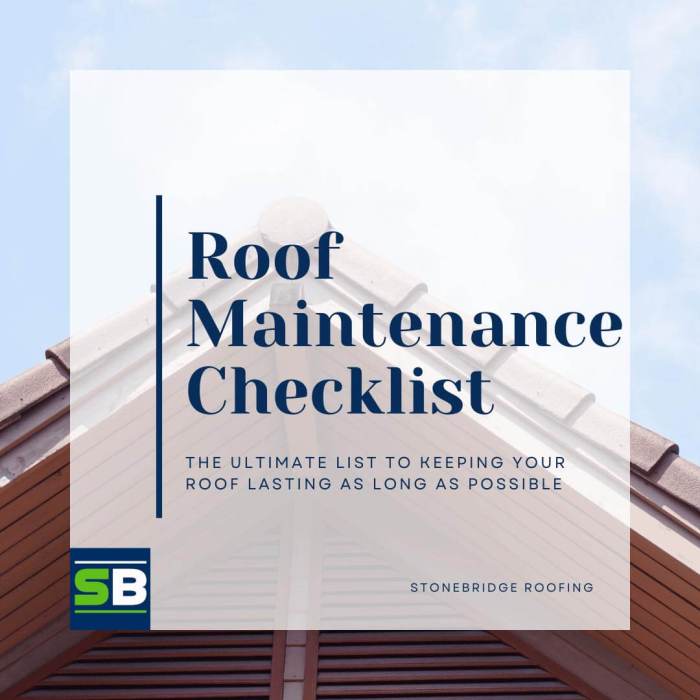 Ultimate Roof Maintenance Checklist | Stonebridge Roofing