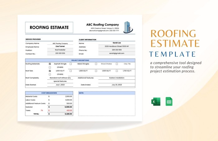 Roofing Quote Template - prntbl.concejomunicipaldechinu.gov.co